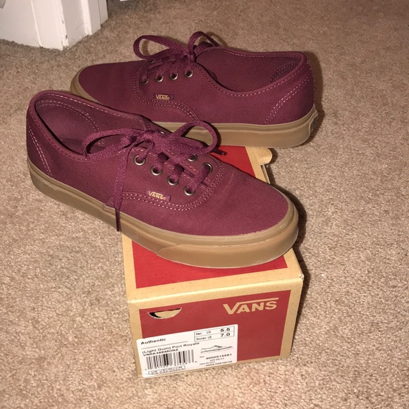 vans light gum port royale